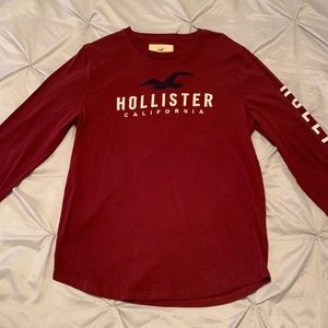 Hollister Logo Long Sleeve